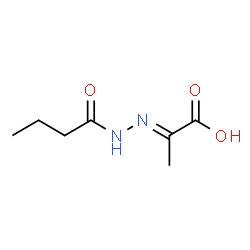 Butanoic acid,(1-carboxyethylidene)hydrazide (9CI)结构式