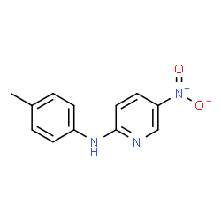 (5-nitro-pyridin-2-yl)-p-tolyl-amine结构式