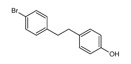 4-[2-(4-bromophenyl)ethyl]phenol Structure