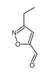 3-ethyl-5-isoxazolecarbaldehyde(SALTDATA: FREE) Structure