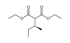 (S)-2-sec-butyl-malonic acid diethyl ester结构式