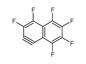 1,2,3,4,5,6-hexafluoro-7,8-didehydronaphthalene Structure