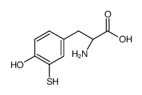 (2S)-2-amino-3-(4-hydroxy-3-sulfanylphenyl)propanoic acid结构式