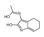N-(2-oxo-1,4,5,6-tetrahydroindol-3-yl)acetamide结构式
