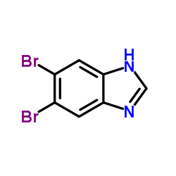 5,6-Dibromo-1H-benzo[d]imidazole Structure