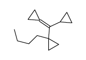 1-butyl-1-[cyclopropyl(cyclopropylidene)methyl]cyclopropane结构式