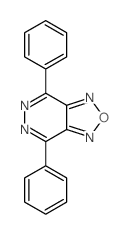4,7-Diphenyl(1,2,5)oxadiazolo(3,4-d)pyridazine结构式