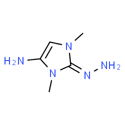 2H-Imidazol-2-one,4-amino-1,3-dihydro-1,3-dimethyl-,hydrazone(9CI) Structure