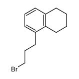5-(3-bromopropyl)-1,2,3,4-tetrahydronaphthalene Structure