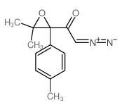 [2-[3,3-dimethyl-2-(4-methylphenyl)oxiran-2-yl]-2-oxo-ethylidene]-imino-azanium picture