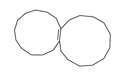 cis-bicyclo[11.11.0]tetracos-1(13)-ene Structure