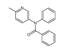 5-(N-benzoylphenylamino)-2-methylpyridine结构式