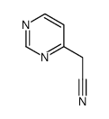 2-(嘧啶-4-基)乙腈结构式