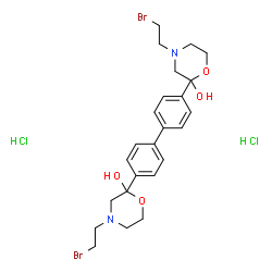 hemicholinium 3-bromo mustard结构式