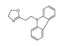 2-(2-carbazol-9-ylethyl)-4,5-dihydro-1,3-oxazole Structure