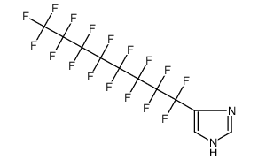 4-(heptadecafluorooctyl)-1H-imidazole Structure