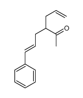 6-phenyl-3-prop-2-enylhex-5-en-2-one Structure