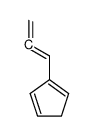 2-(propadienyl)cyclopentadiene结构式