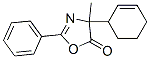 5(4H)-Oxazolone,4-(2-cyclohexen-1-yl)-4-methyl-2-phenyl-结构式