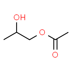 2-hydroxypropyl acetate structure