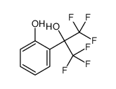 2-[2,2,2-Trifluoro-1-hydroxy-1-(trifluoromethyl)ethyl]phenol结构式