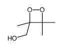4-hydroxymethyl-3,3,4-trimethyl-1,2-dioxetane Structure