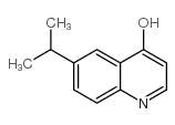 4-羟基-6-异丙基喹啉结构式
