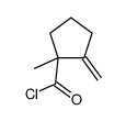 Cyclopentanecarbonyl chloride, 1-methyl-2-methylene- (9CI) Structure