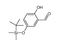 5-[tert-butyl(dimethyl)silyl]oxy-2-hydroxybenzaldehyde Structure