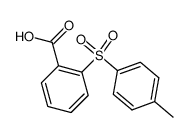 2-(toluene-4-sulfonyl)-benzoic acid结构式