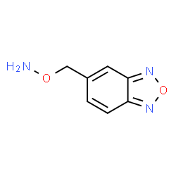 2,1,3-Benzoxadiazole,5-[(aminooxy)methyl]-结构式