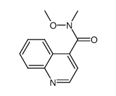 N-methoxy-N-methylisoquinoline-1-carboxamide Structure