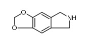 6,7-dihydro-5H-1,3-Dioxolo[4,5-f]isoindole Structure