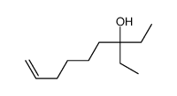 3-ethylnon-8-en-3-ol Structure