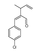 2-[(4-chlorophenyl)methylidene]-3-methylpent-4-enal结构式