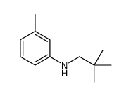 N-(2,2-dimethylpropyl)-3-methylaniline结构式