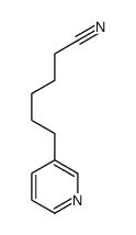 6-pyridin-3-ylhexanenitrile结构式