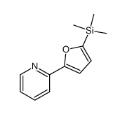 (Trimethylsilyl-5 furyl-2)-2 pyridine Structure