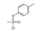 chloro-methyl-(4-methylphenyl)imino-oxo-λ6-sulfane Structure