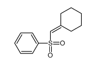 cyclohexylidenemethylsulfonylbenzene Structure