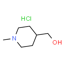 4-PiperidineMethanol, 1-Methyl-, hydrochloride结构式