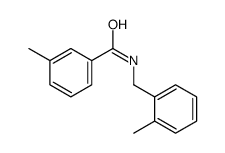 3-Methyl-N-(2-methylbenzyl)benzamide结构式