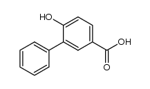 5-(hydroxycarbonyl)biphenyl-2-ol结构式