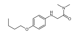 2-(4-butoxyanilino)-N,N-dimethylacetamide结构式