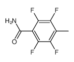 2,3,5,6-tetrafluoro-4-toluamide结构式