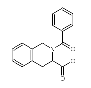 2-benzoyl-1,2,3,4-tetrahydro-isoquinoline-3-carboxylic acid Structure
