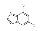 8-Bromo-6-chloroimidazo[1,2-a]pyridine structure