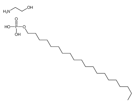 2-aminoethanol,icosyl dihydrogen phosphate结构式