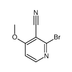 2-Bromo-4-methoxynicotinonitrile Structure