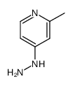Pyridine, 4-hydrazino-2-methyl- (9CI) picture